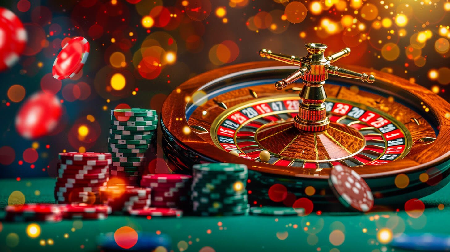 Casino ဂိမ်းစားပွဲ ကဒ်ဆော့ Baccarat Poker ကစားနေသောသူများ
